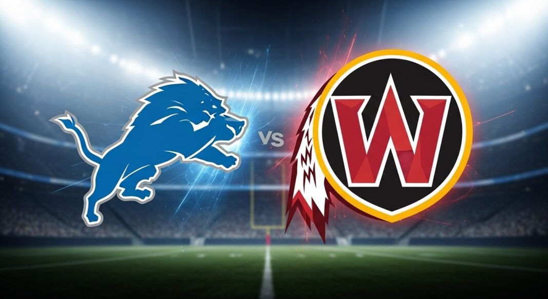 Detroit Lions vs Washington Commanders Match Player Stats