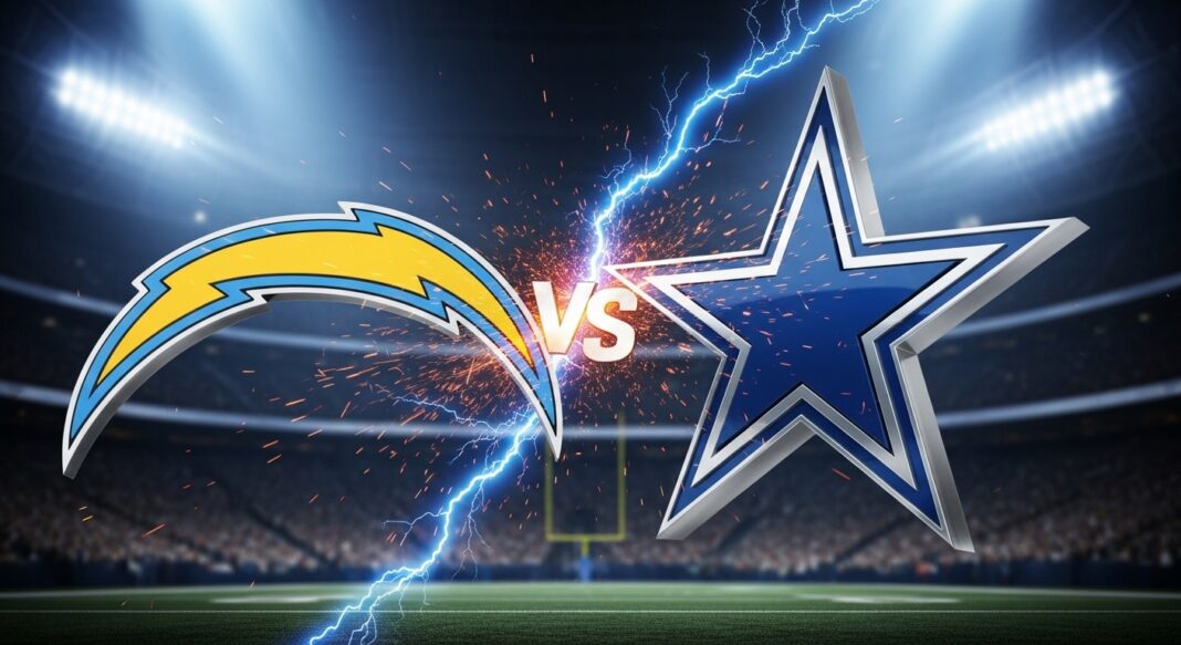 Los Angeles Chargers vs Dallas Cowboys Match Player Stats