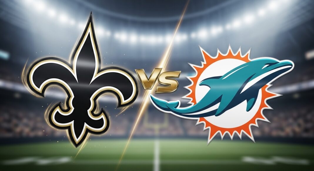 New Orleans Saints vs Miami Dolphins Match Player Stats