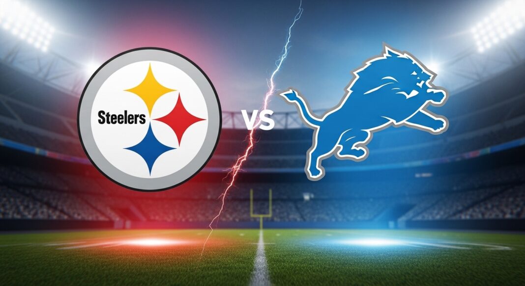 Pittsburgh Steelers vs Detroit Lions Match Player Stats