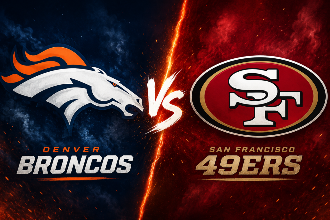 Denver Broncos vs San Francisco 49ers Match Player Stats