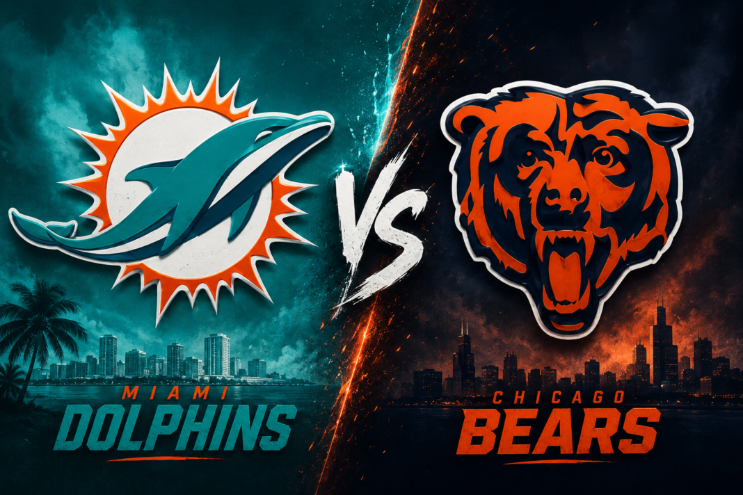 Miami Dolphins vs Chicago Bears Match Player Stats