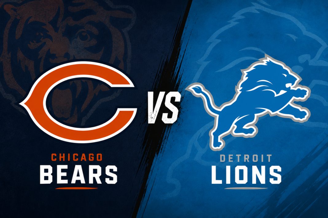 Chicago Bears vs Detroit Lions Match Player Stats